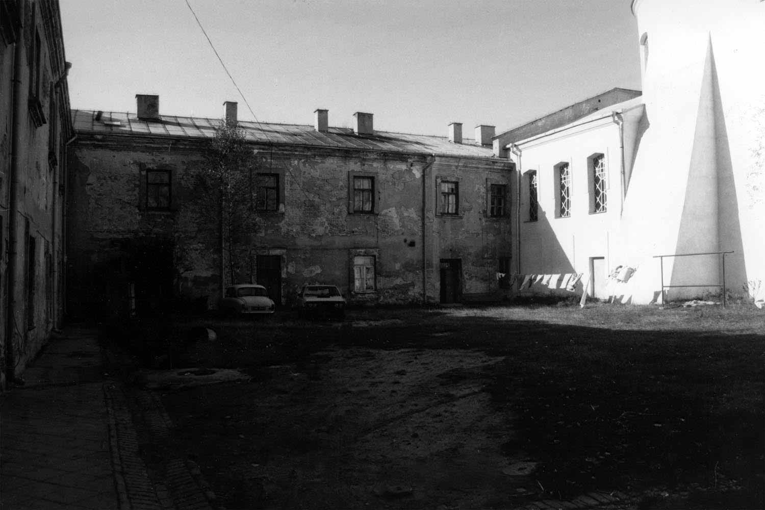 Muzeum Regionalne w Krasnymstawie - wirydarz 1994 rok